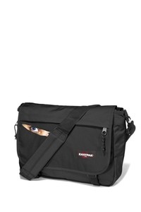 Eastpak  ES52E Siyah Göz Baskılı Unisex Postacı Çantası EK076