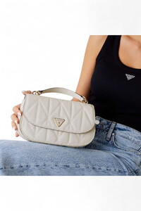  Guess Aldina Bej Kadın El Çantası HWGG9663200