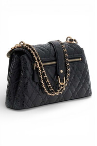  Guess Isemay Siyah Kadın Çapraz Askılı Çanta HWGG9628210