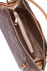  Pierre Cardin Monogram Kahve Kadın El Çantası 05PC25Y10320-MN