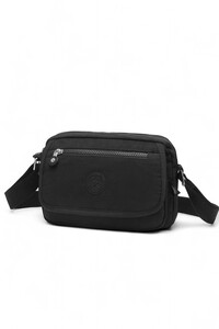  Smart Bags Krinkıl Siyah Kadın Çapraz Askılı Çanta SMB MT-3166