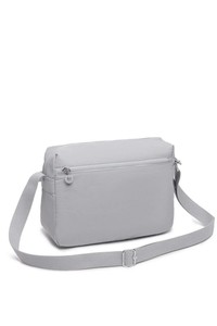 Smart Bags Krinkıl Açık Gri Kadın Çapraz Askılı Çanta SMB3165