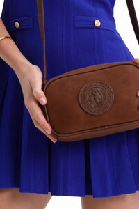  U.S. Polo Assn. Logo Detaylı Taba Kadın Çapraz Askılı Çanta US25633