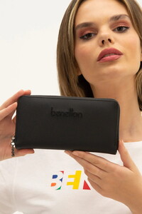 Benetton  Siyah Kadın Portföy & Clutch Çanta BNT1305