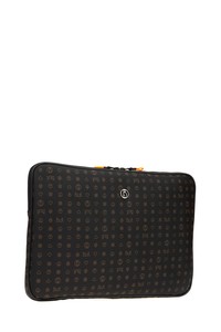  Bilik Deri Monogram Siyah Unisex Laptop & Evrak Çantası LAPTOP-MN 15,6'