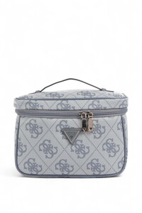 Guess Berta Gri Kadın Makyaj Çantası TWOB8688039