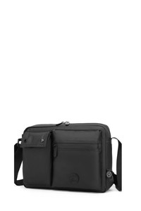  Smart Bags Gumi Siyah Unisex Çapraz Askılı Çanta SMB8658