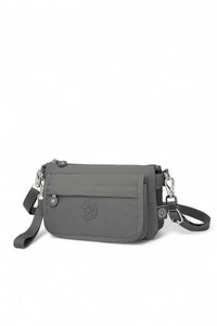  Smart Bags Krinkıl Koyu Gri Kadın Çapraz Askılı Çanta SMB 1191