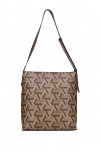  U.S. Polo Assn. Logo Detaylı Kahve Kadın Omuz Çantası US25509