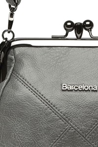  21Kbarcelona  Gri Kadın Çapraz Askılı Çanta BRC1848