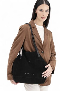 Sisley Nappa Siyah Kadın Omuz Çantası SLY303