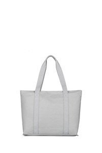 Smart Bags Krinkıl Açık Gri Kumaş Kadın Omuz Çantası SMB3100