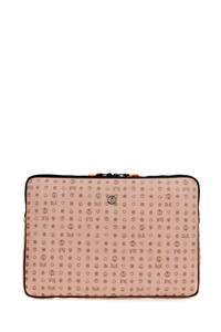 Bilik Deri Monogram Pembe Unisex Laptop & Evrak Çantası LAPTOP-MN 15,6'