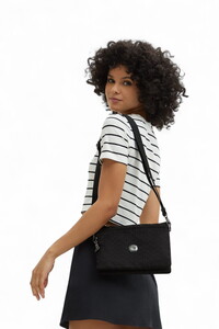  Kipling Riri L Black Sign Kadın Çapraz Askılı Çanta KI5954