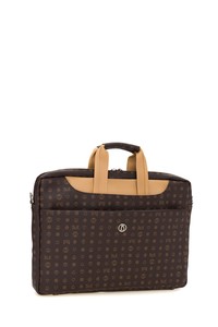  Bilik Deri Monogram Kahve/Camel Unisex Laptop & Evrak Çantası BRIEFCASE-MN