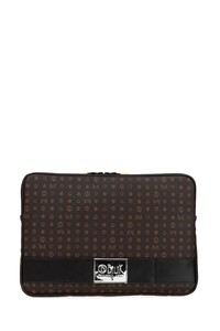  Bilik Deri Monogram Kahve Unisex Laptop & Evrak Çantası LAPTOP-MN 15,6'