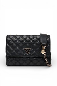 Guess Giully II Siyah Kadın Omuz Çantası HWQG9673200