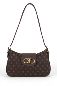 Pierre Cardin Monogram Kahve Kadın Omuz Çantası 05PC24Y529-MN