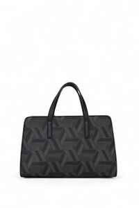  U.S. Polo Assn. Logo Detaylı Siyah Kadın El Çantası US25507