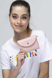 Benetton Soft Line Pembe Kadın Cüzdan BNT649