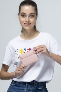  Benetton Soft Line Pembe Kadın Cüzdan BNT649