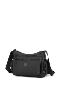  Smart Bags Gumi Siyah Kadın Çapraz Askılı Çanta SMB8656
