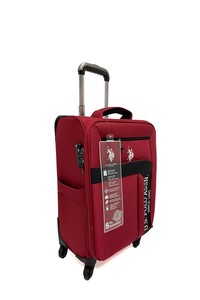  U.S. Polo Assn.  Bordo Kumaş Unisex Kabin Boy Valiz PLVLZ21282CK