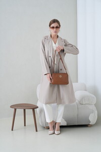  Bilik Deri Logo Detaylı Taba-Rölax Kadın Çapraz Askılı Çanta BLM 5109