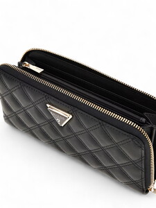  Guess Giully II Slg Siyah Kadın Cüzdan SWQG9673146