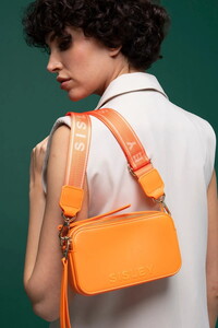  Sisley  Turuncu Kadın Çapraz Askılı Çanta SLY002