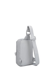  Smart Bags Krinkıl Açık Gri Kumaş Kadın Body Bag SMB3105