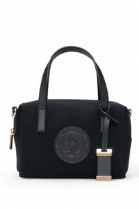 U.S. Polo Assn. Logo Detaylı Siyah Kadın El Çantası US25630