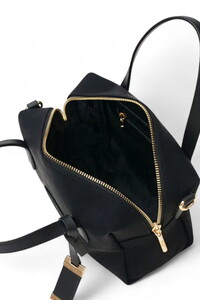  U.S. Polo Assn. Logo Detaylı Siyah Kadın El Çantası US25630