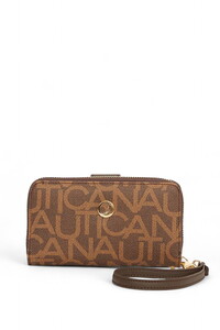 Nautica Monogram Kahve Kadın Portföy & Clutch Çanta C7300T