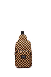 Smart Bags Krinkıl Siyah Kumaş/Sarı Kadın Body Bag SMB1236