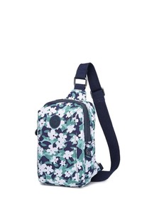  Smart Bags Krinkıl Yeşil Çiçekli Kadın Body Bag SMB3105
