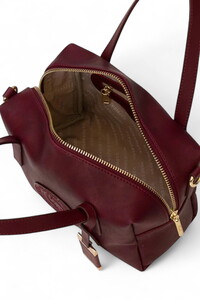  U.S. Polo Assn. Logo Detaylı Bordo Kadın El Çantası US25630