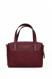  U.S. Polo Assn. Logo Detaylı Bordo Kadın El Çantası US25630