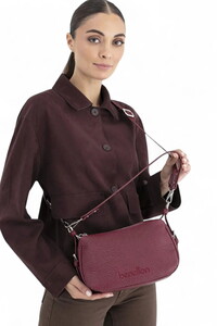  Benetton  Bordo Kadın Çapraz Askılı Çanta BNT1679