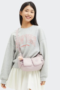  Kipling Rikka S Pink Shine Kadın Çapraz Askılı Çanta KI5164