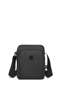 Smart Bags Gumi Siyah Unisex Çapraz Askılı Çanta SMB8651