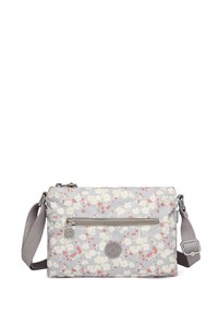 Smart Bags Krinkıl Gri Çiçekli Kadın Çapraz Askılı Çanta SMB3103