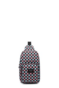 Smart Bags Krinkıl Siyah-Mavi-Pembe Kadın Body Bag SMB1236