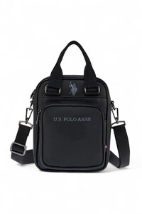 U.S. Polo Assn. Logo Detaylı Siyah Erkek Postacı Çantası PLCPR25037