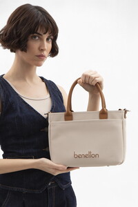 Benetton  Bej-Camel Kadın Omuz Çantası BNT1614