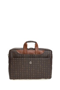Bilik Deri Monogram Kahve/Taba Unisex Laptop & Evrak Çantası BRIEFCASE-MN