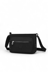  Smart Bags Krinkıl Siyah Kadın Çapraz Askılı Çanta SMB 3270