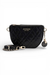  Guess Isemay Siyah Kadın Çapraz Askılı Çanta HWGG9628720