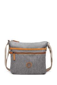 Smart Bags Kırçıllı Gri/Taba Kadın Çapraz Askılı Çanta SMB3096