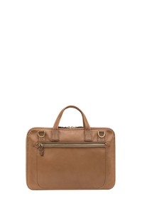  Gön Deta Gri Soft Deri Unisex Laptop & Evrak Çantası 09 150 Deta